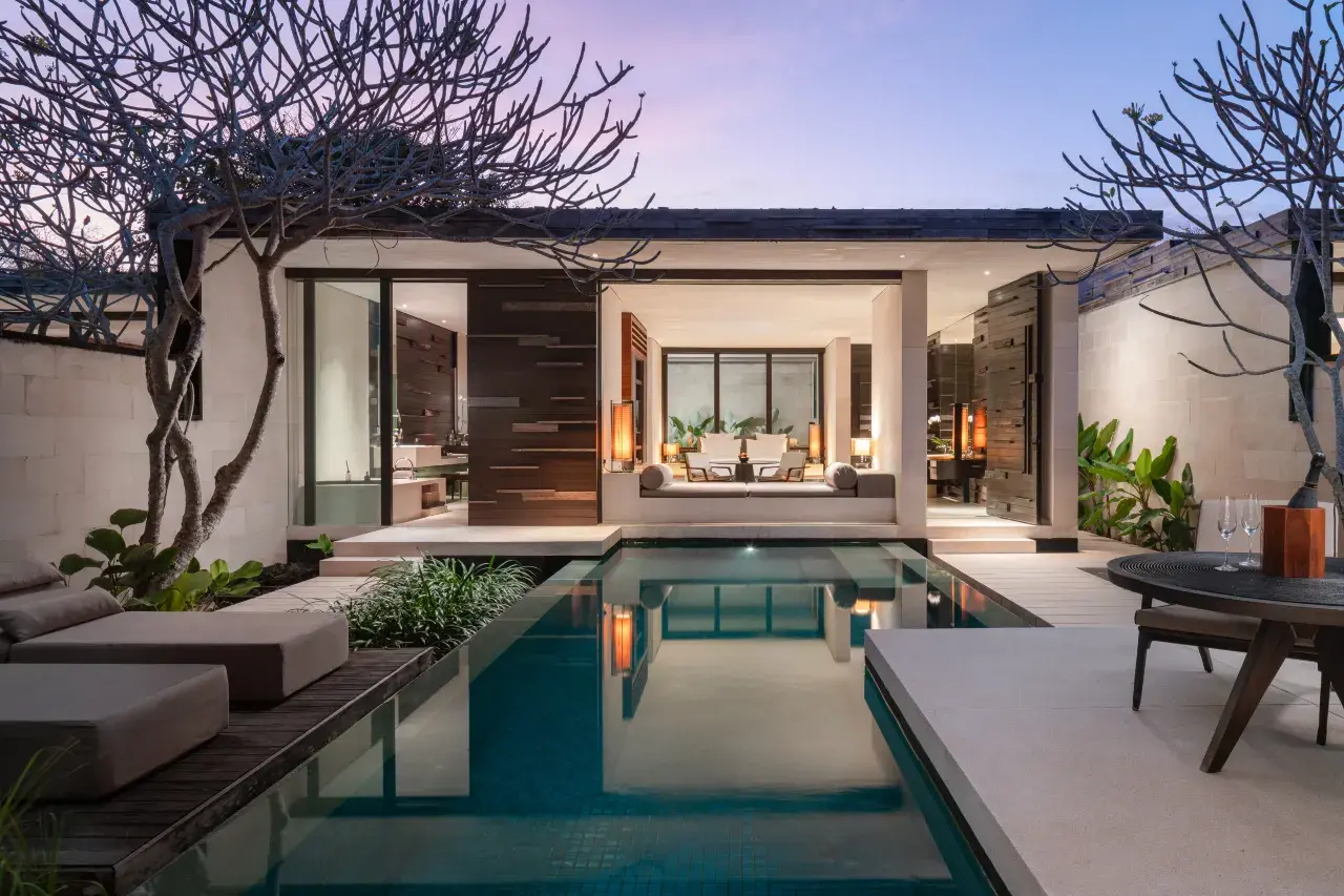 알릴라 빌라스 울루와뚜 현대적인 객실 인테리어