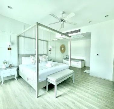 ห้องเตียงคิงไซส์-ริมแม่น้ำ (ไม่มีอ่างจากุชชี่)