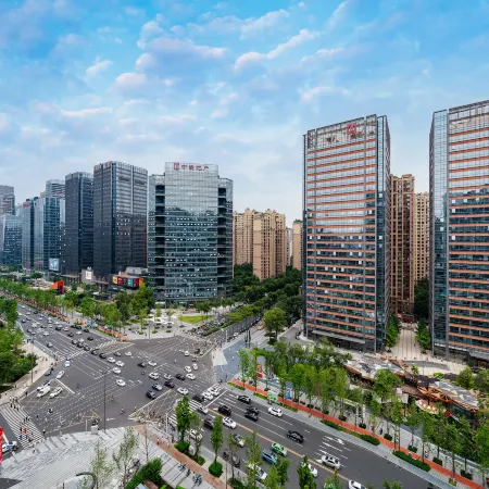 Xinyue Premium Apartments (Chengdu Financial City Jiaozi Avenue Branch)