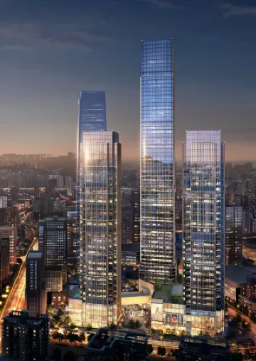 Heyo Hengyue Huasong Executive Hotel (Guanyinqiao Pedestrian Street Branch), Guanyinqiao No.1 Отели рядом с достопримечательностью «Guanyinqiao Pedestrian Street»