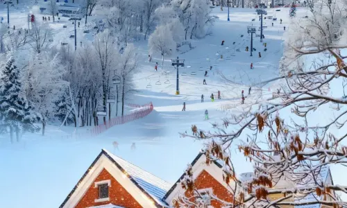 Smelling snow Pavilion