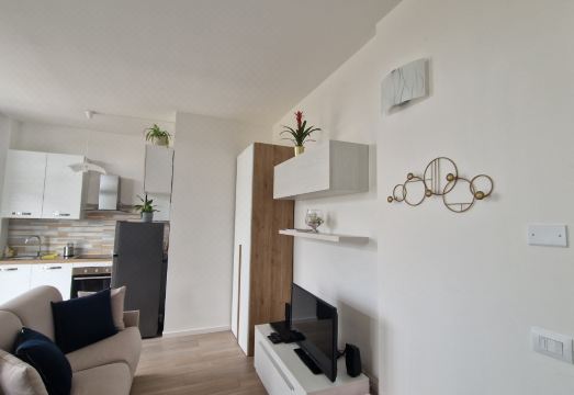 Cozy flat 거실 및 침실