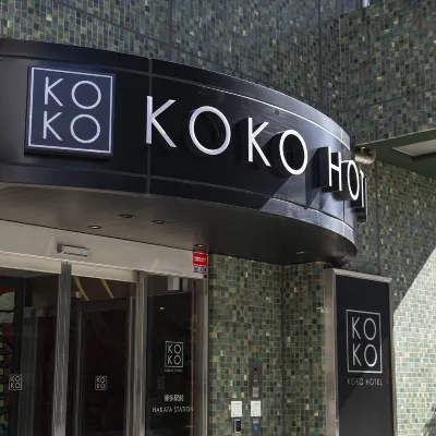 KOKO HOTEL Hakata Station Hotels near Kitte Hakata