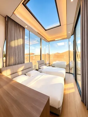 Dunhuang Goye Desert Camping Starry Sky Homestay - bar