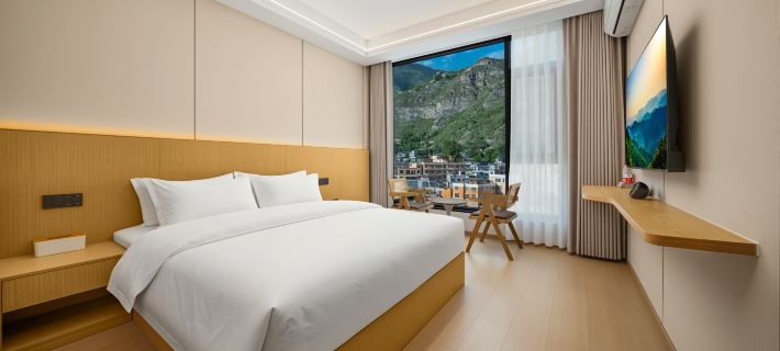 Yueqili Hotel Hotéis em Condado de Xiaojin