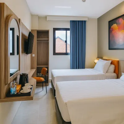 Front One Hotel Mesir  Surabaya - فطور
