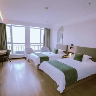 GreenTree Hotel (Tengzhou Railway Station Zhen'ai) Hotels near Weishan Lake Wetlands Red Lotus Scenic Area
