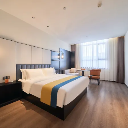 Wuduo Lanyue Hotel (Baoding Military Academy Square Hebei University Store) فنادق في باودينغ