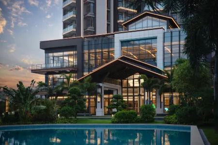 QIONGHAI BOAO YUEXIN HEALING SEAVIEW HOTEL Отели рядом с достопримечательностью «Hongshitan»