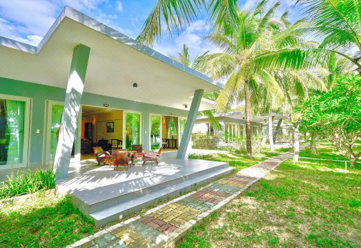 랑꼬 비치 리조트의 해변 근처 전경