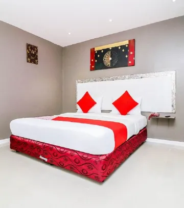 ห้องพรีเมี่ยมพร้อมทางเข้าไปยังสระว่ายน้ำ(เตียงใหญ่)