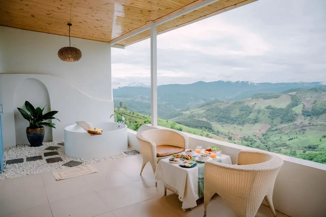 Nontawa Villa Doichang－咖啡園景觀與露台