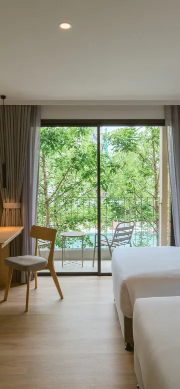 ห้องดีลักซ์ เตียงแฝด