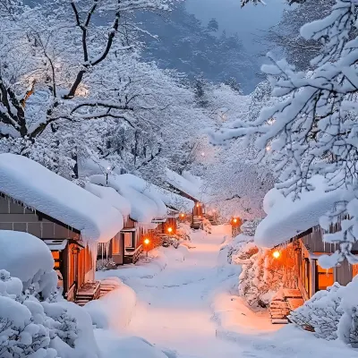 Snow Valley冰雪之約度假民宿（雪穀風景區店） 雪谷附近的飯店