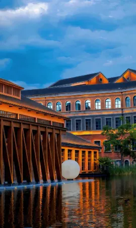 Fengnan Courtyard · Liuzhu Boutique Stay (Jingdezhen Ceramic Art Avenue Taoxichuan) Отели рядом с достопримечательностью «Jingdezhen Ceramics University (Xinchang Campus)»