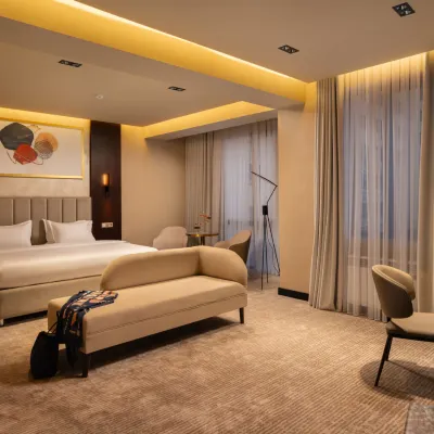 Marhaba Hotel & Spa Hotels near "O'rikzor savdo kompleksi" MChJ (Урикзар базар)