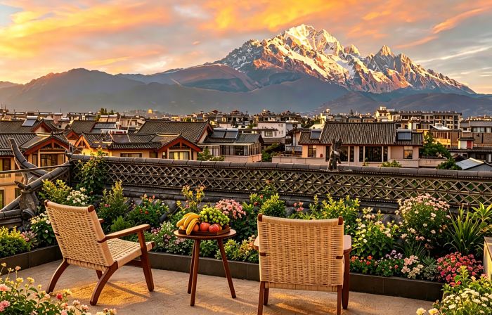 Pinecone Space SNOW ·  Full Snow View Smart Holiday Home (Lijiang Train Station)