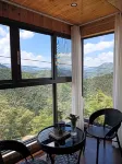 Yuzi · Yunshang Shanju Parent Child Leisure Resort Villa Mountain Stay (Xiuning Muli Village Store) - balcony