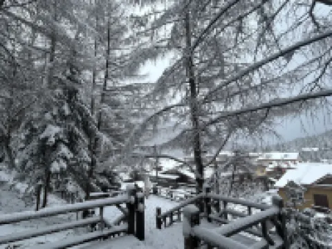 雪鄉萬雪閣精品民俗別墅 鄰近雪鄉國家森林公園的酒店