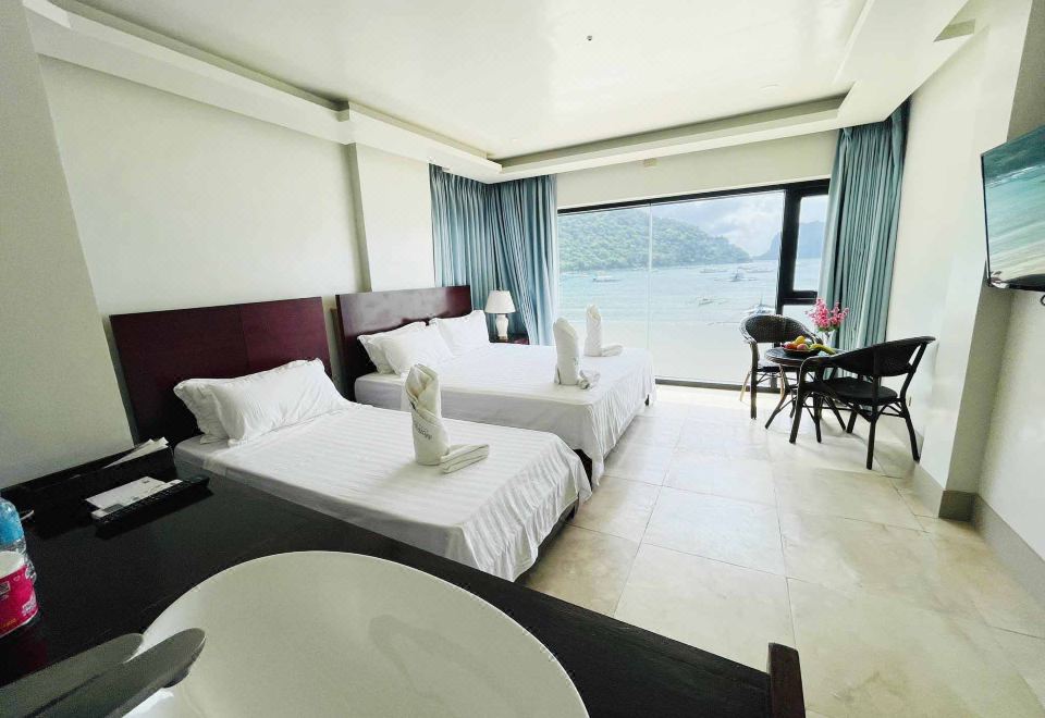 엘니도 비치 호텔의 해변 전망