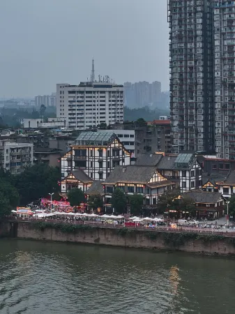 From a beautiful dream Hotel [ The most popular hotels for tourists] Отели рядом с достопримечательностью «CPC Leshan Committee Party School»