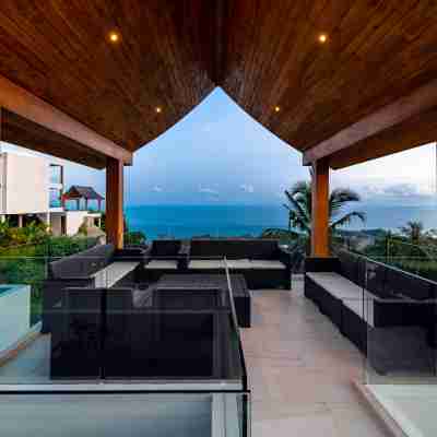 Samui Privacy Modern Luxury Seaview Natural Rainforest Infinity Pool Villa Hotel Exterior