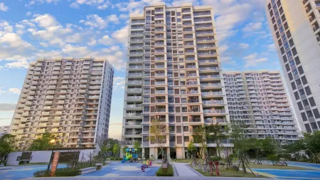 Xintou Haiyu Serviced Apartment (Fuzhou Huashan Hospital Wanshou Subway Station) Отели рядом с достопримечательностью «Civil And Military Shashuiku»