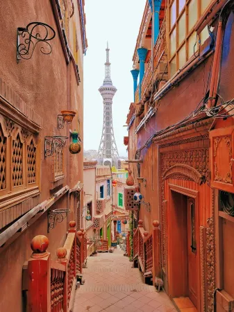 Kashgar Yuxinju Inn (Kashgar Ancient City Branch) Отели рядом с достопримечательностью «Xiang Fei Park»