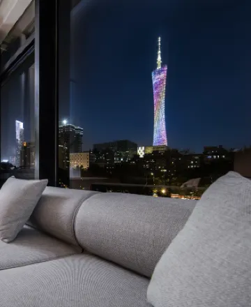 千嶼·享塔美居（廣州塔店） 廣州塔附近的飯店