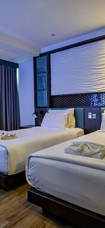 ห้องดีลักซ์ เตียงแฝด