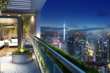 Agile Bukit Bintang BNB at KLCC【Located in TRX+5 mins to Bukit Bintang+Infinity pool】 Отели рядом с достопримечательностью «Faber Towers»