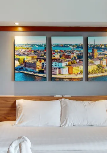 ห้องซูพีเรียร์ไม่มีระเบียง เตียงใหญ่