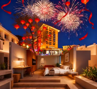 上饒·心水漫丨Enjoy·RoManceDesignHOTEL（金龍崗街區步行街店） 步行街/萬力時代酒店