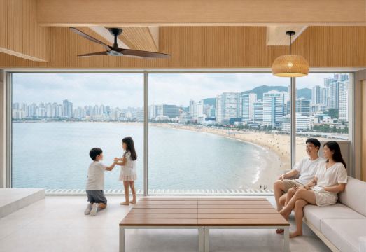 바뮤호텔 룸 전경