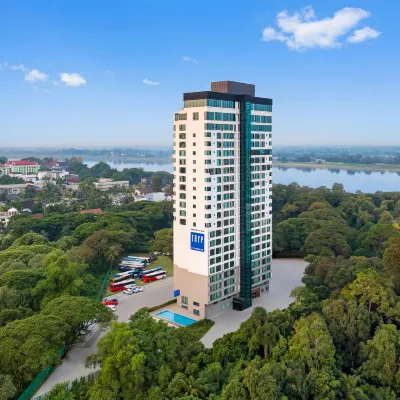 萬象爵怡溫德姆酒店TRYP by Wyndham Vientiane Central 鄰近COPE遊客中心的酒店