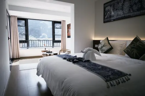 Wuyong Residence Nakeli Wenquan Vacation Apartment - Parkplatz