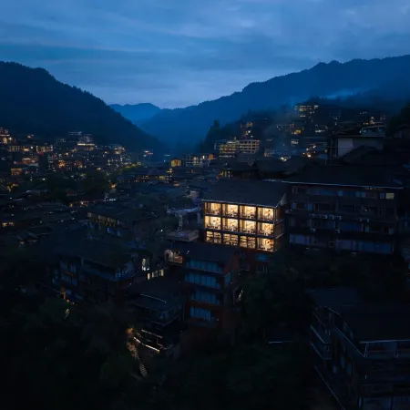 Yunxu · Shanye Panorama Villas (Xijiang Qianhu Miao Village No.1 Wind-Rain Bridge Branch)