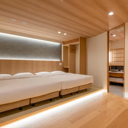 [New OPEN] Asakusa Temple! 20 seconds to Raimen / Hinoki bath · Simmons / Maximum capacity 8 people