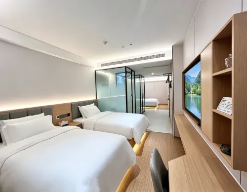 Yichen Hotel (Longnan Tanchang Guan'egou Bridge) - พร้อมระเบียง