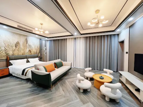 Huitang Town Yiquan Yiyuan Hot Spring Homestay - ห้องครัว