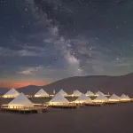 Dunhuang Mingsha Mountain Milky Way Desert Camping Base