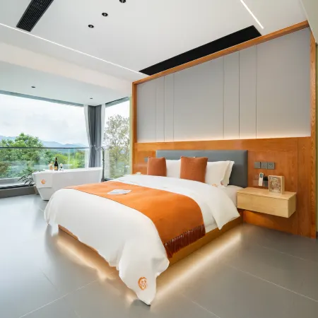 Manman·Angi Gorge Private Hot Spring Resort Designer Villa