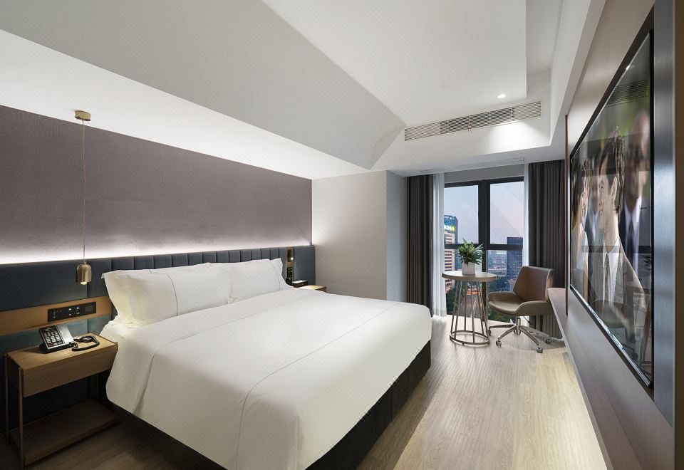 야구 AI 스마트 호텔이 위치한 건물 외관