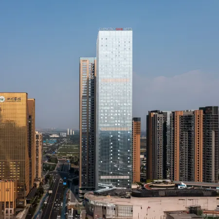 Chengdu ONE Hotel (Global Center Financial City) Отели рядом с достопримечательностью «Глобальный центр «Новый век»»