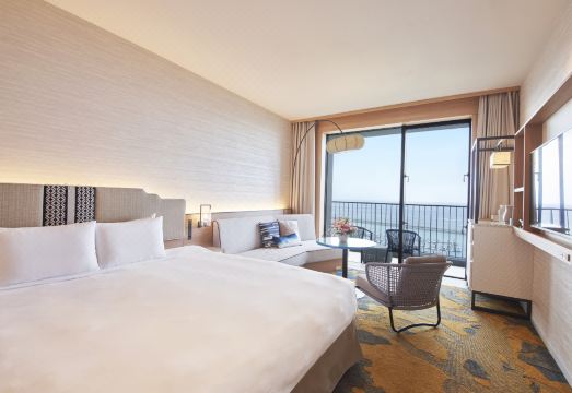 오키나와 프린스 호텔 오션 뷰 기노완 객실 뷰