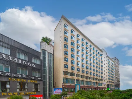 Yuesen Yimeijia Hotel (Dazhou City Central Square Store) Отели рядом с достопримечательностью «Sichuan University of Arts and Sciences (Nanba Campus)»