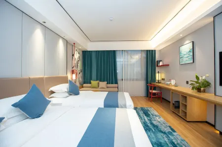 Manju Hotel (East Changjiang Road branch of Zaozhuang high speed railway station) Отели рядом со станцией Zaozhuang Railway Station