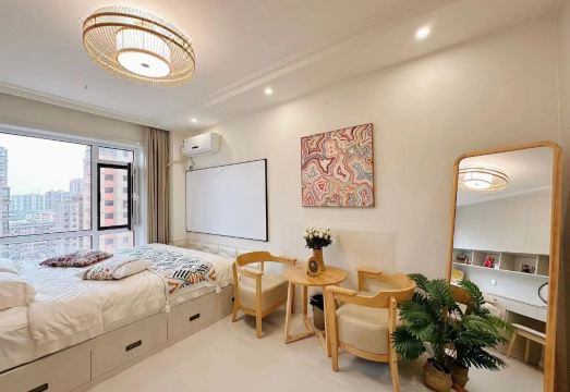 세련된 디자인의 게스트하우스 공용 공간