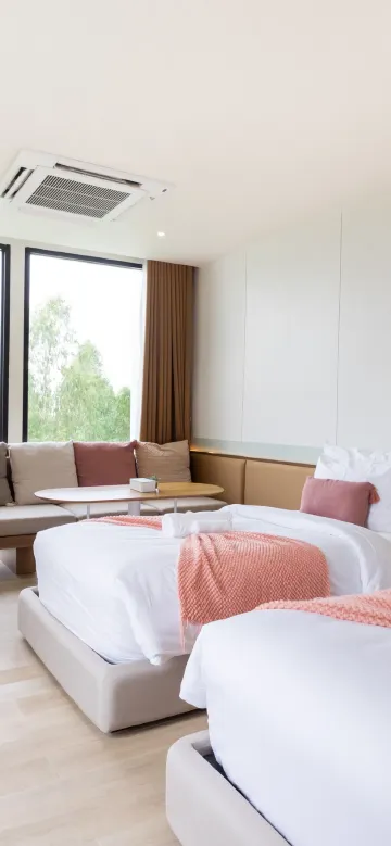 ห้องดีลักซ์เตียงคู่