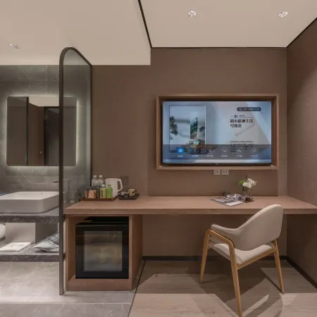 Yimu Hotel · Chuwai (Beijing Zhongguancun Suzhou Street Metro Station Branch) Отели рядом с достопримечательностью «Хайдянь»